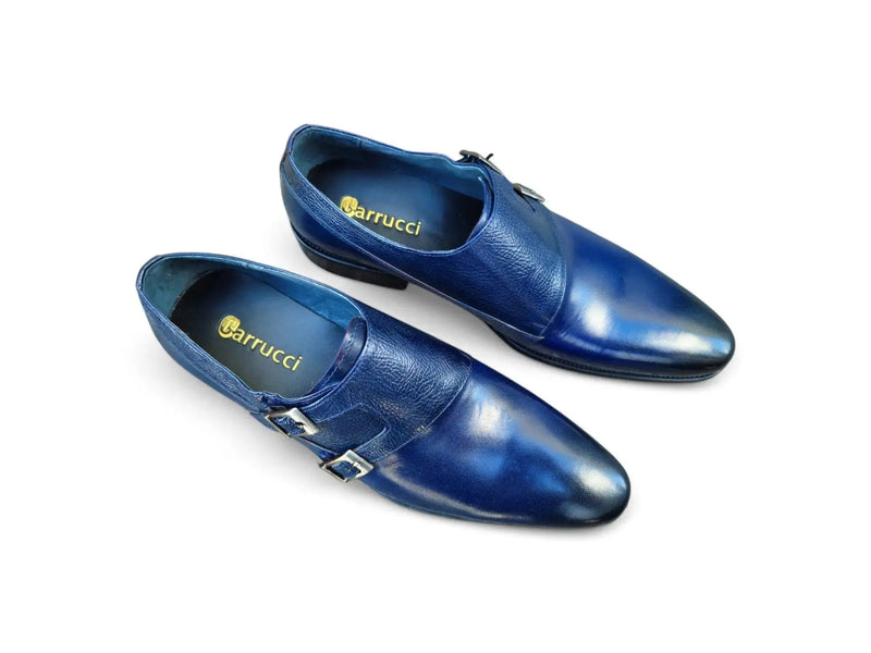 Carrucci Double Monk Loafer - Luxury Leather Slip-Ons
