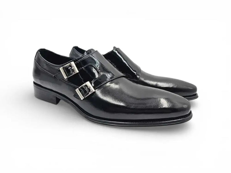 Carrucci Double Monk Loafer - Luxury Leather Slip-Ons
