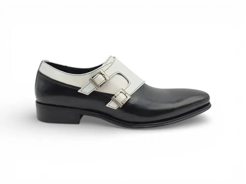 Carrucci Double Monk Loafer - Luxury Leather Slip-Ons