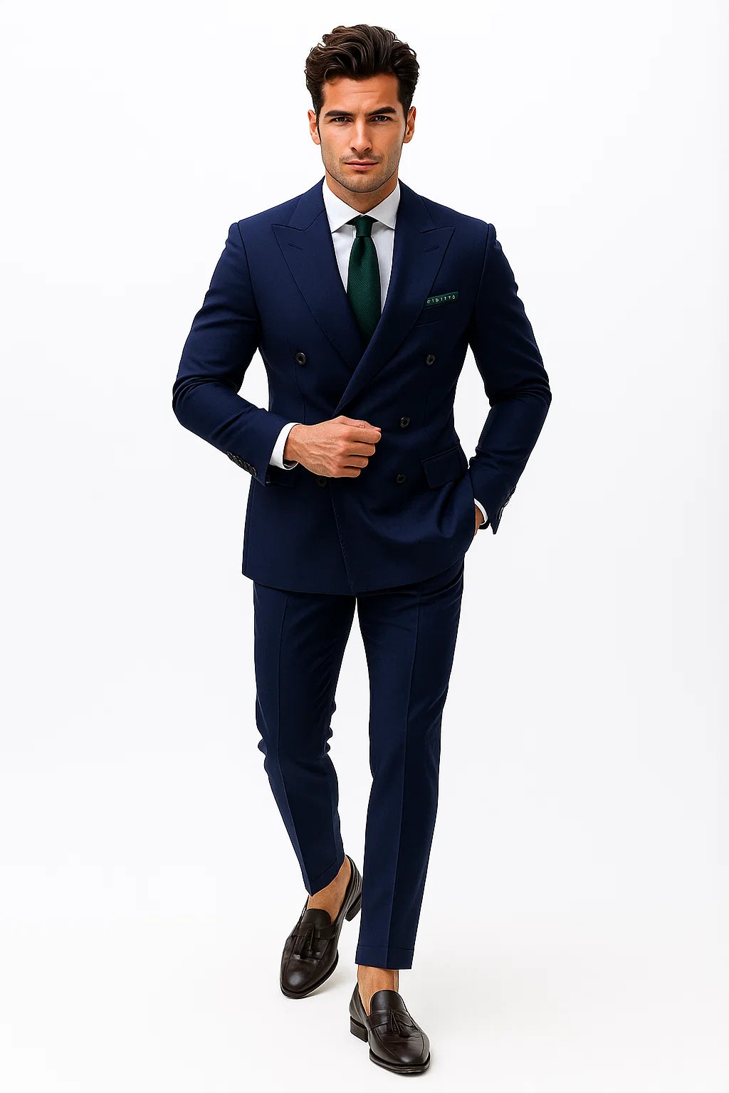 Double Breasted - Navy Suit