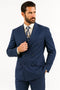 Double Breasted Suit in Blue
