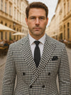black-white-checkered-suit