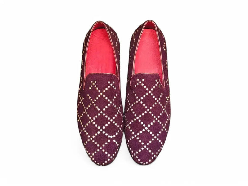 Carrucci Dress Studs Loafer in Suede