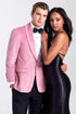 Velvet Blazer - Mens Blazer - Dinner Jacket "Venice" Dusty Rose Velvet Dinner Jacket - Separates