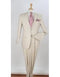 Off White Big and Tall Linen Suit - AlbertoNardoniStore