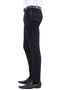 "Black Men's Modern Fit Tuxedo Pants - Flat Front Separates"