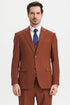 Mens Stacy Adams Suit - Stacy Adams Suit Men's Designer Suit - Two Button Vested in Brown