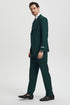 "Mens Stacy Adams Suit - Stacy Adams Suit Men's Designer Suit - Two Button Vested in Hunter Green"