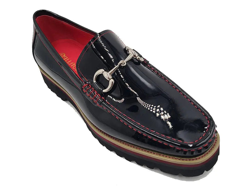 Carrucci Horse Bit Loafer in Lug Sole