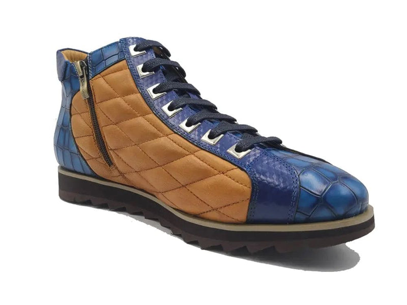 Carrucci Embossed Alligator High Top
