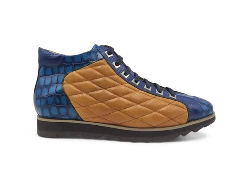 Embossed Alligator High Top Carrucci