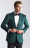 Venice Emerald Green Velvet Dinner Jacket (Separates)