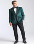 Venice Emerald Green Velvet Dinner Jacket (Separates)