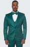 Emerald Green Blazer - Mens Emerald Green Blazer