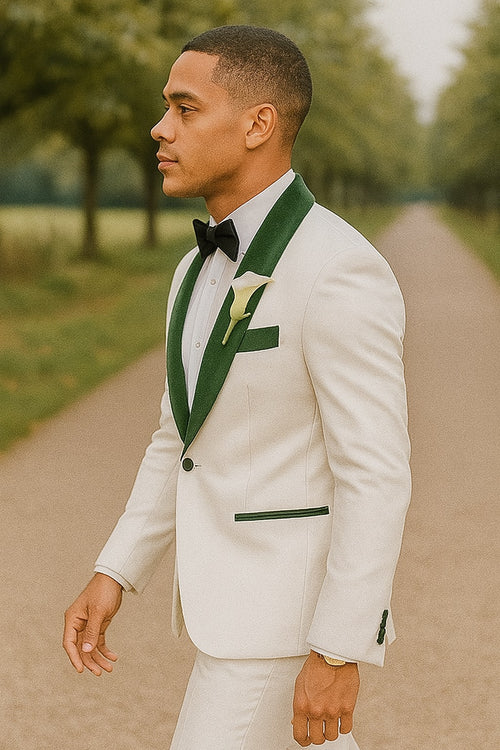 emerald-green-collar-wedding-tuxedo