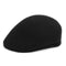 Mens Classic Wool English Cap Dress Hat in Black