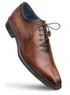 Enterprise Brown Calfskin Balmoral by Mezlan – Classic Leather Dress Shoe Made in Spain