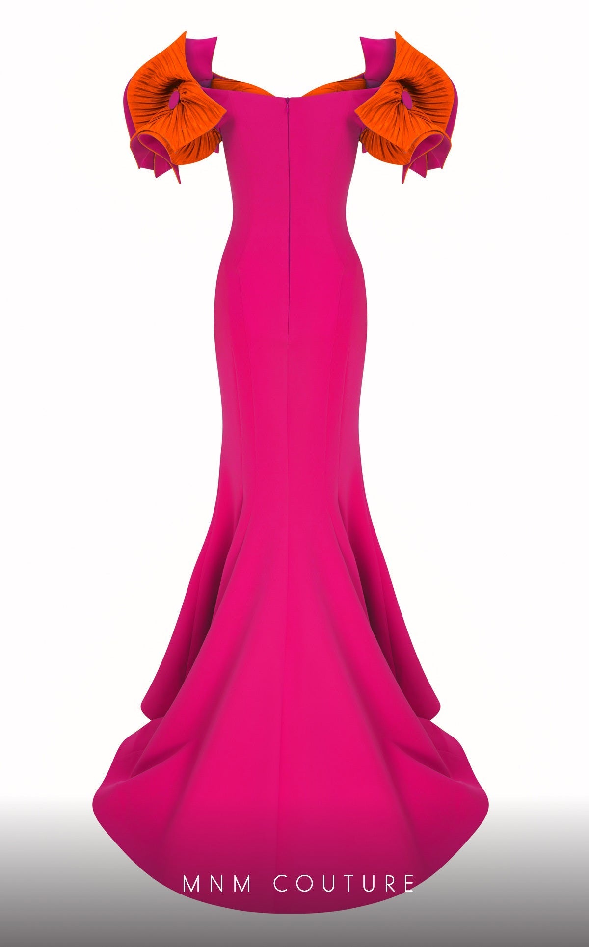 Fouad Sarkis F02820 Evening Dress - Classic Black & White