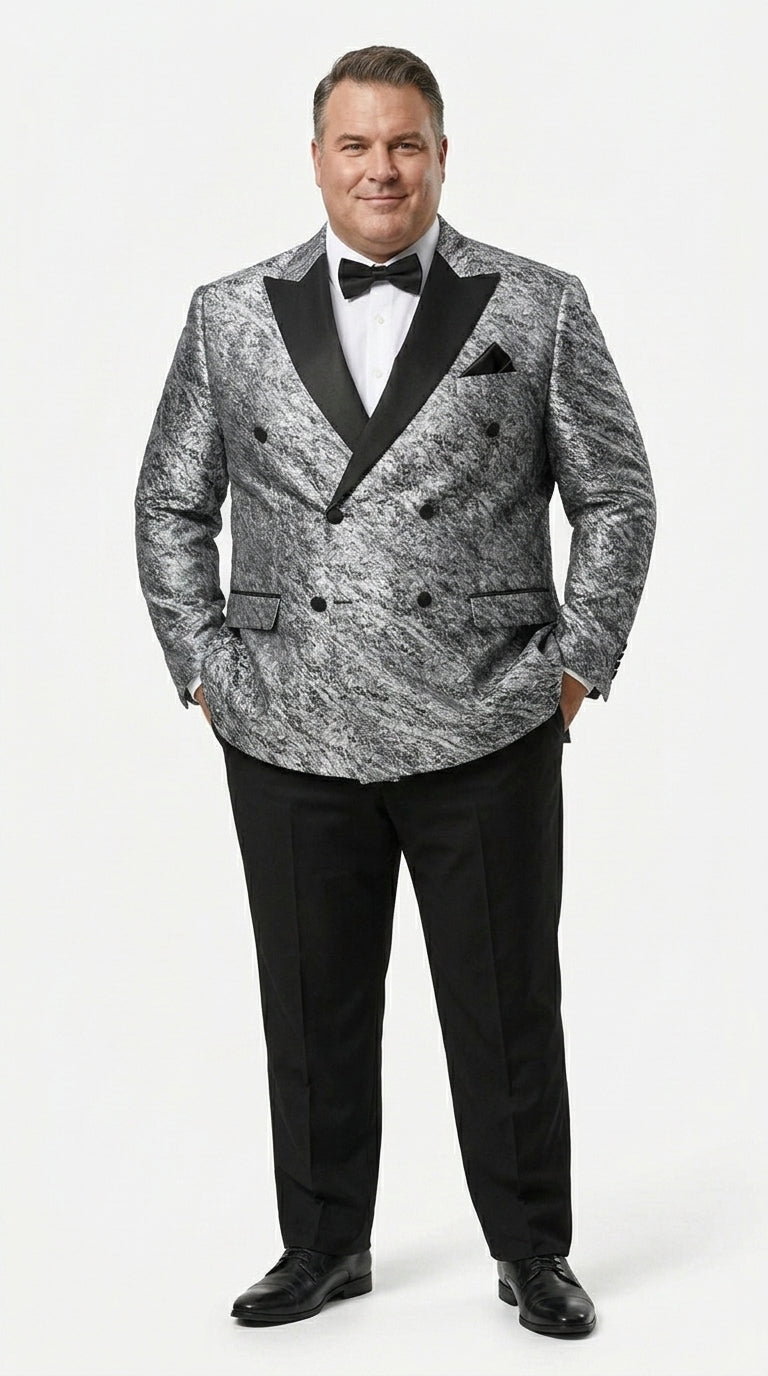 Stacy Adams Men’s High Fashion Pattern Sport Coat, Hybrid Fit Formal Blazer in Red, Silver, Bronze and Purple