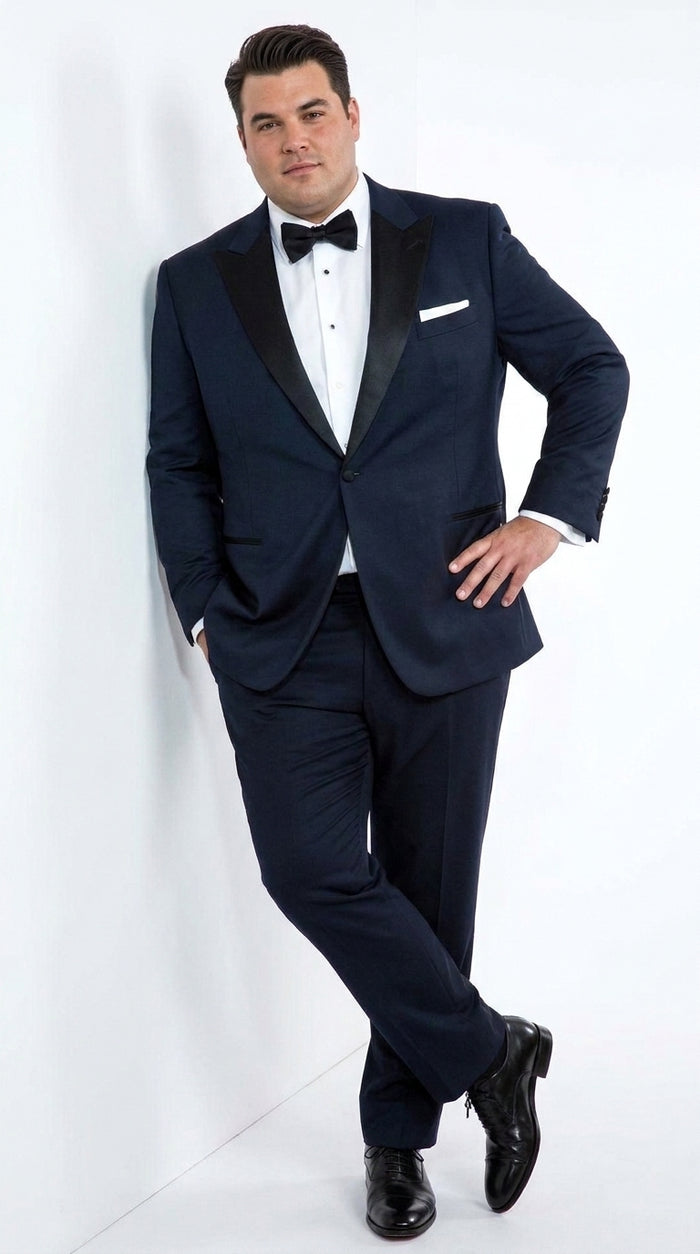 Daniel Craig Suit Midnight Blue Besom Two Pockets james bond Tuxedo