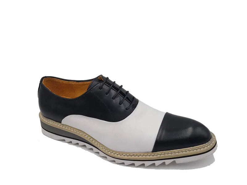 Carrucci Cap Toe Brogue Oxford