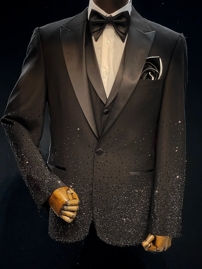 Mens Formal Tuxedo in Black - After Six Classic Style