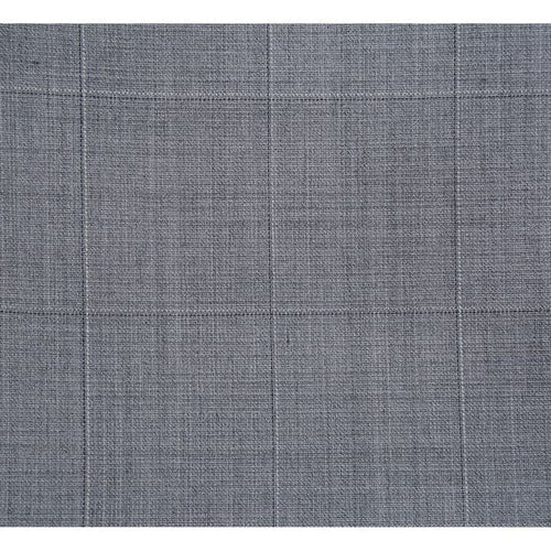 Mens Plaid Suit - Patterned Business Suit - Mens Slim Fit Two Button Hack Pocket Suit In Light Grey Windowpane Plaid