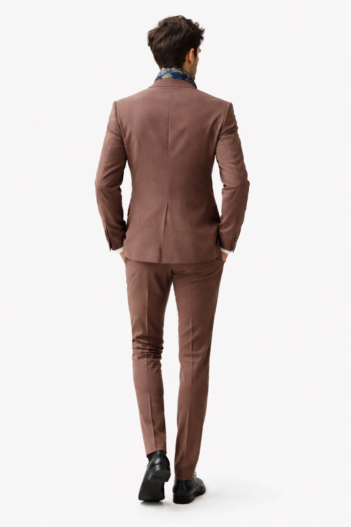 Mauve Men’s Suit – Premium Tailored Fit Formal & Wedding Wear for Men