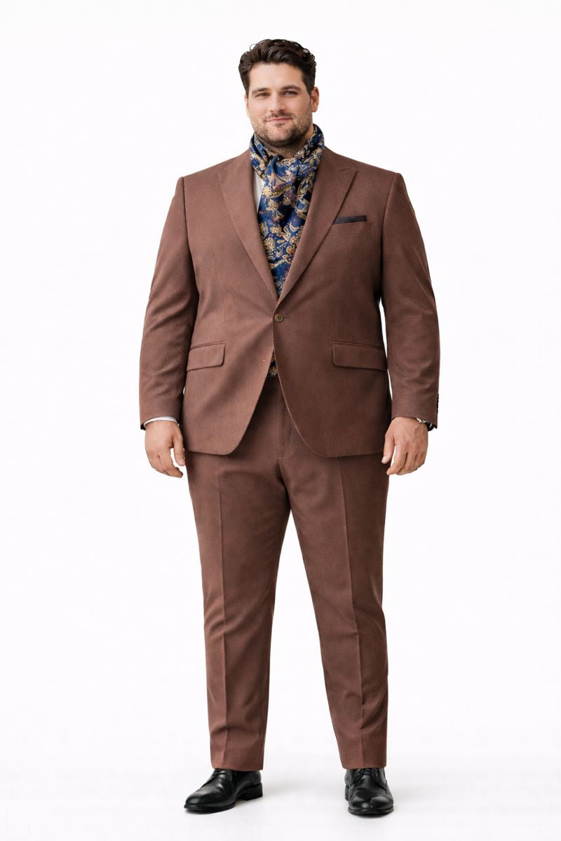 Mauve Men’s Suit – Premium Tailored Fit Formal & Wedding Wear for Men