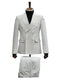 Gianni Testi Ultra Slim Suit - Stretch Fabric Suit - Mens Stretchy Suit - White Suit