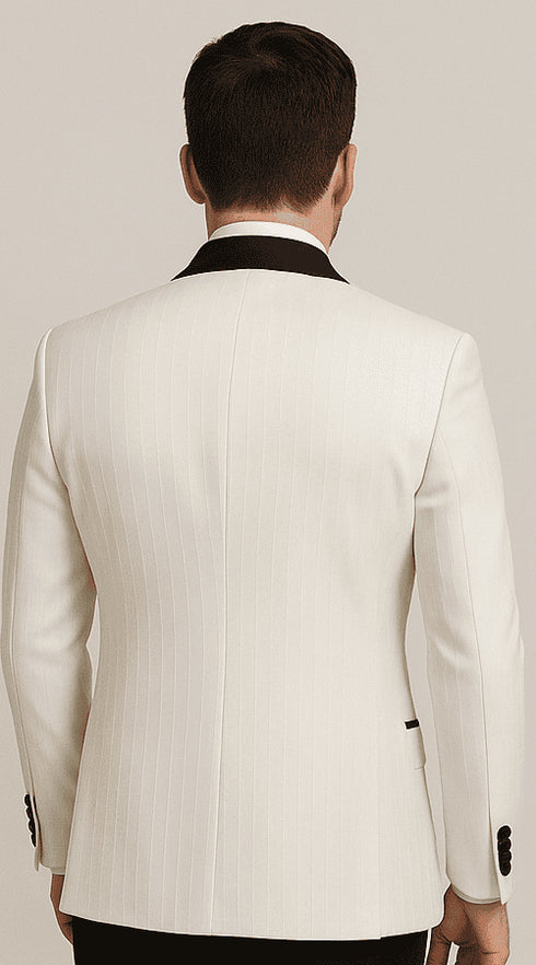 Black Gatsby Tuxedo – Classic 1920s-Inspired Men’s Formal Suit