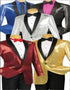 Mens Gold Sequin Tuxedo Sequin Blazer