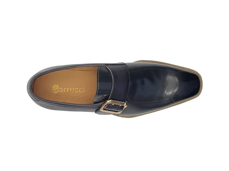 Carrucci Gorgeous Patent Leather Monkstrap Slip on