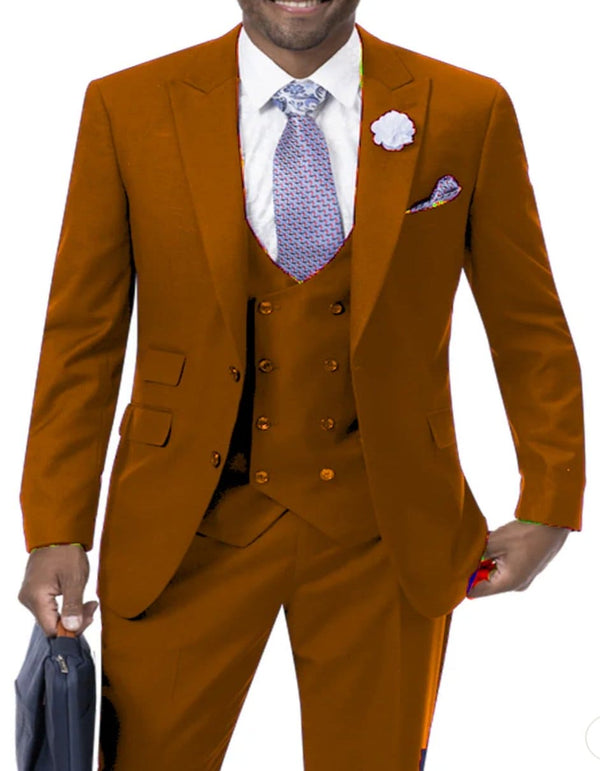 Mens Great Gatsby Suit  - Great Gatsby Custome Mustard Yellow Color