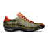 Marco Di Milano Saulo Men's Shoes Green & Cognac Exotic Ostich / Alligator Casual Sneakers