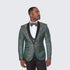 Green And Gold Tuxedo