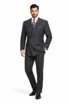 Grey Double Breasted Suit 