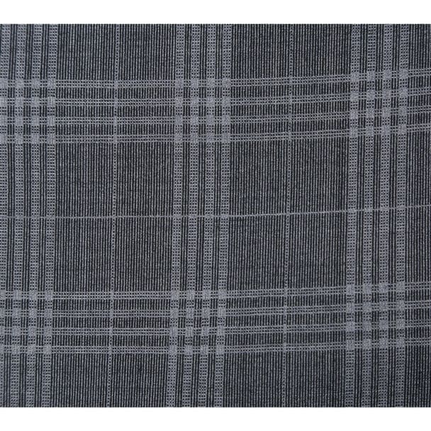 Wool Stretch Double Breasted Slim Fit Grey