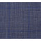 Wool Silk and Linen Double Breasted Slim Fit Grey and Blue Windowpane