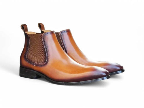 Hand Burnished Chelsea Boots Carrucci