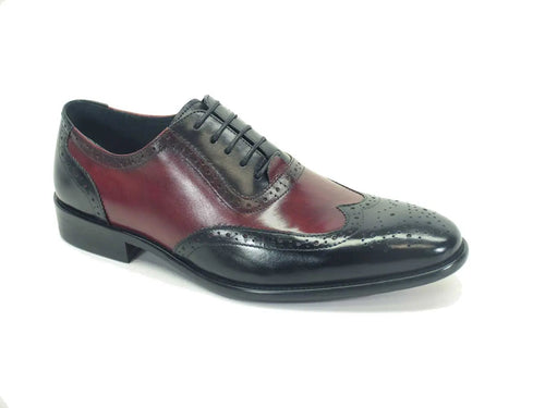 Men's Handcrafted Wingtip Medallion Oxford