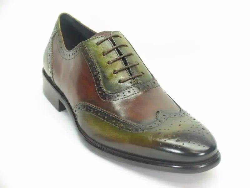 Men's Handcrafted Wingtip Medallion Oxford