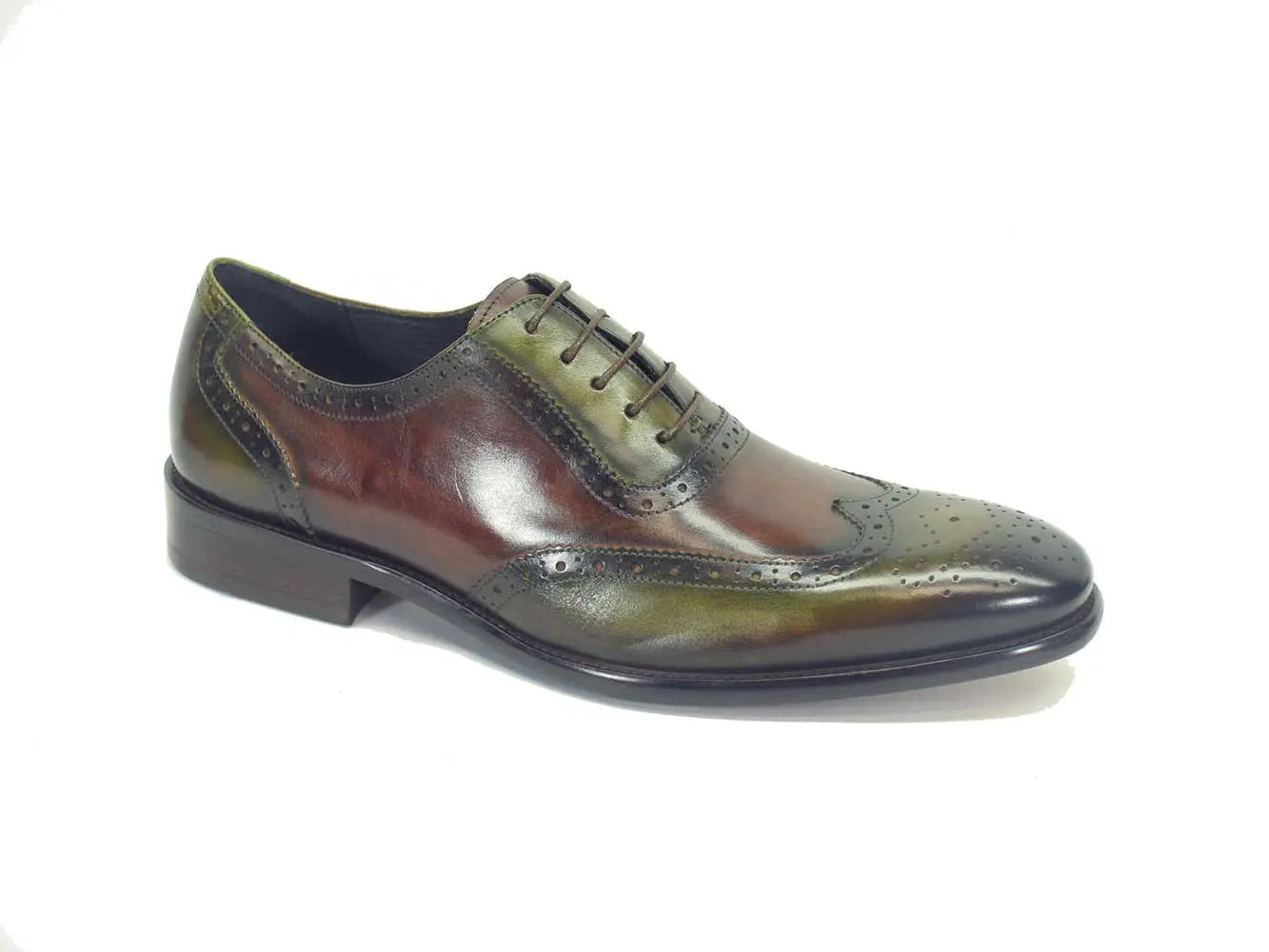 Men's Handcrafted Wingtip Medallion Oxford