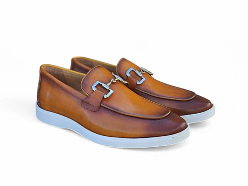 Horsebit Loafer in Sporty Sole Carrucci