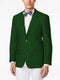 Mens Green Color Classic Fit Blazer