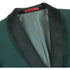 Dark Green Tuxedo - Mens Traditional Slim Fit Shawl Collar Hunter Green Tuxedo