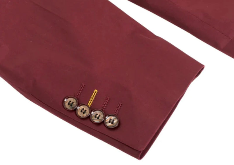 Men's Burgundy Blazer Slim Fit Sport Coat for Weddings, Proms & Special Occasions