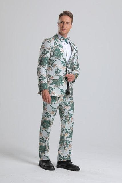 Green And Gold Tuxedo - AlbertoNardoniStore