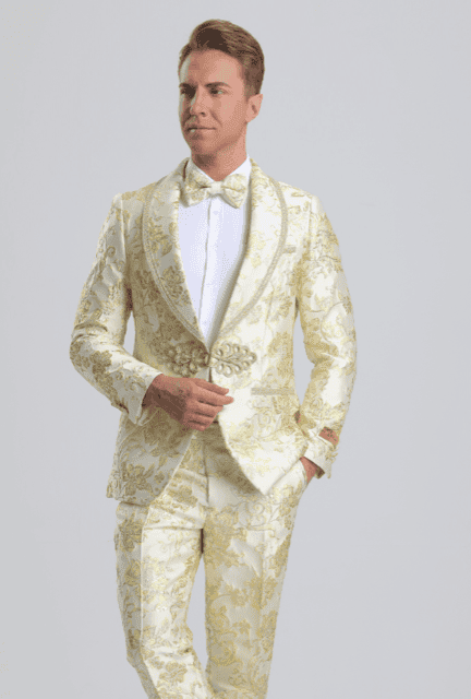 Style# Adam White Suit - AlbertoNardoniStore