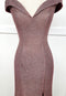 Chicas C7526 Evening Gold Sweetheart Floor-Length Fabric Dress